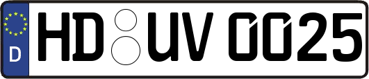 HD-UV0025