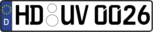 HD-UV0026