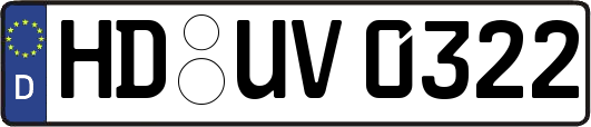 HD-UV0322