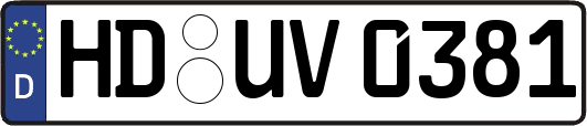 HD-UV0381