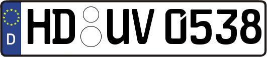 HD-UV0538