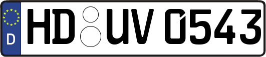 HD-UV0543