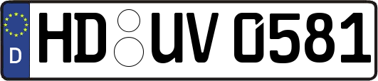 HD-UV0581