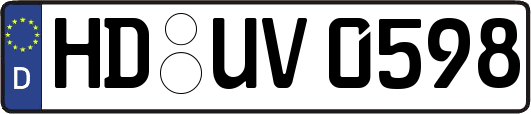 HD-UV0598