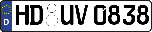 HD-UV0838