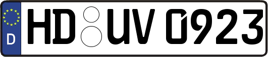 HD-UV0923