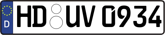 HD-UV0934