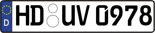 HD-UV0978
