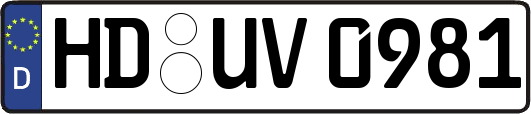 HD-UV0981