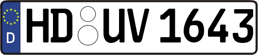 HD-UV1643