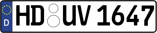 HD-UV1647