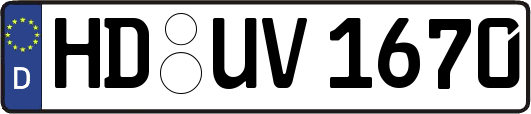 HD-UV1670