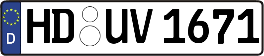 HD-UV1671