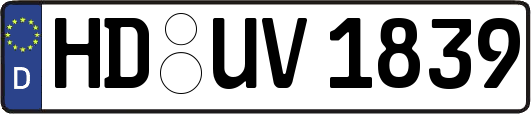 HD-UV1839