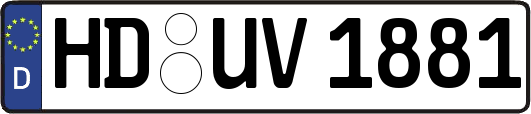 HD-UV1881
