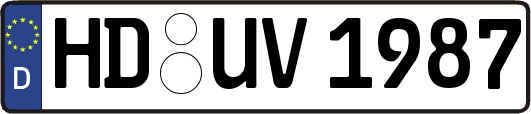 HD-UV1987