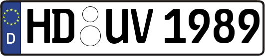 HD-UV1989