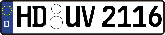 HD-UV2116
