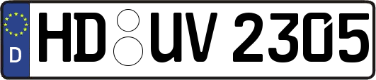 HD-UV2305