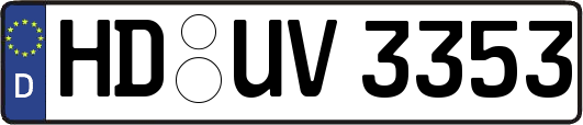 HD-UV3353