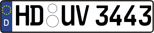 HD-UV3443