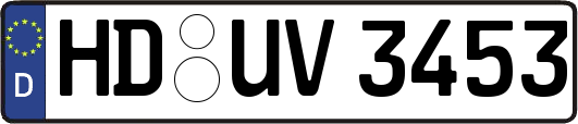 HD-UV3453