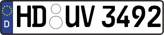HD-UV3492