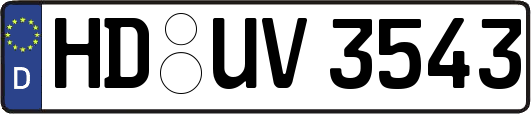 HD-UV3543