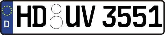 HD-UV3551