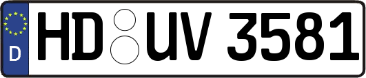 HD-UV3581