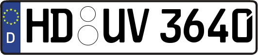HD-UV3640