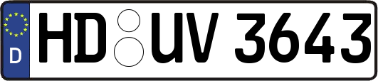 HD-UV3643