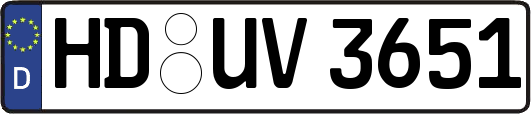 HD-UV3651