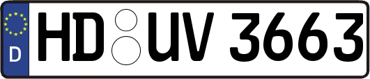 HD-UV3663