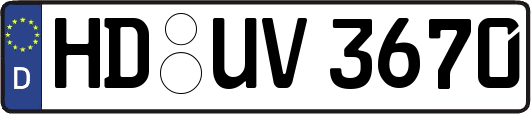 HD-UV3670