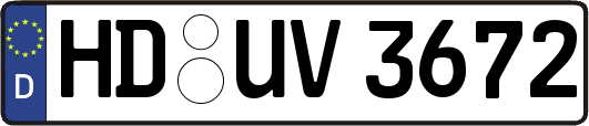 HD-UV3672