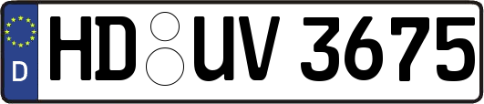 HD-UV3675