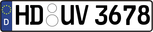 HD-UV3678