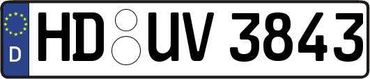 HD-UV3843