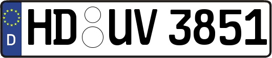 HD-UV3851