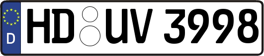 HD-UV3998