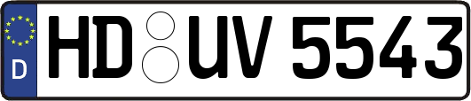 HD-UV5543