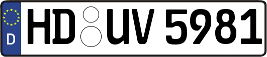 HD-UV5981