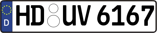 HD-UV6167