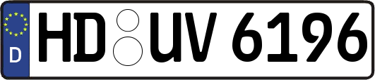 HD-UV6196