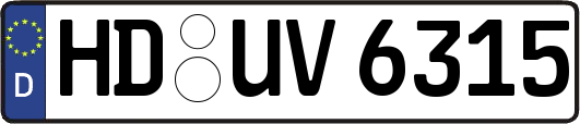 HD-UV6315