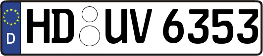 HD-UV6353