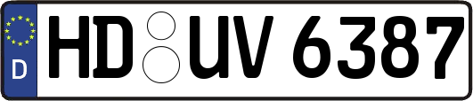 HD-UV6387
