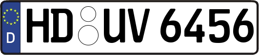 HD-UV6456