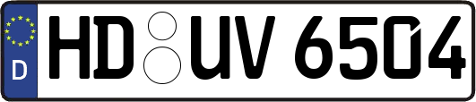 HD-UV6504